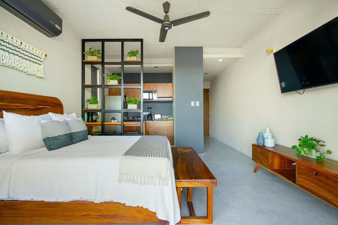 Imagen de la habitación del Hotel Searena Boutique Condo. Foto 9