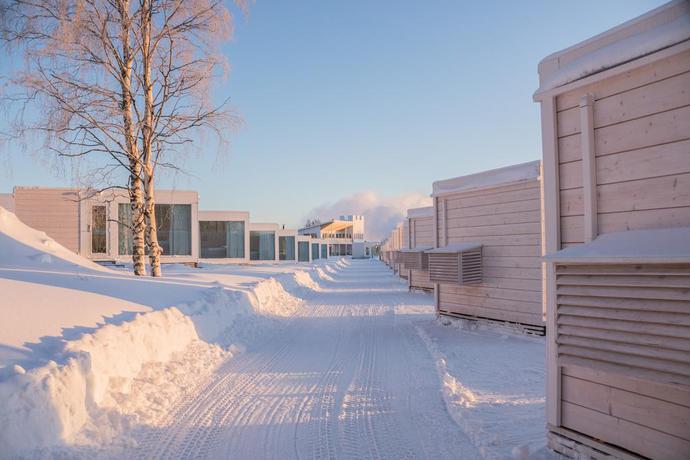 Imagen de los exteriores del Hotel Seaside Glass Villa. Foto 9