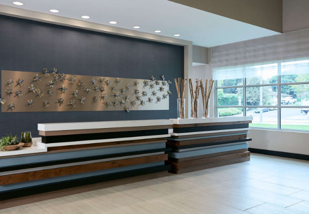 Imagen de los interiores del Hotel Seattle Marriott Bellevue. Foto 10