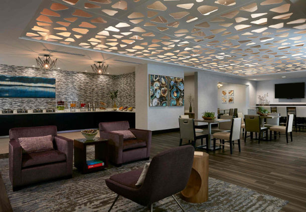 Imagen de los interiores del Hotel Seattle Marriott Bellevue. Foto 11