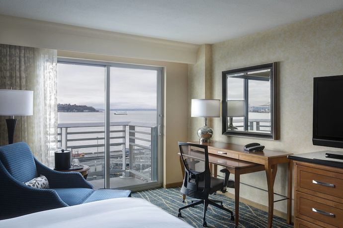 Imagen de la habitación del Hotel Seattle Marriott Waterfront. Foto 8