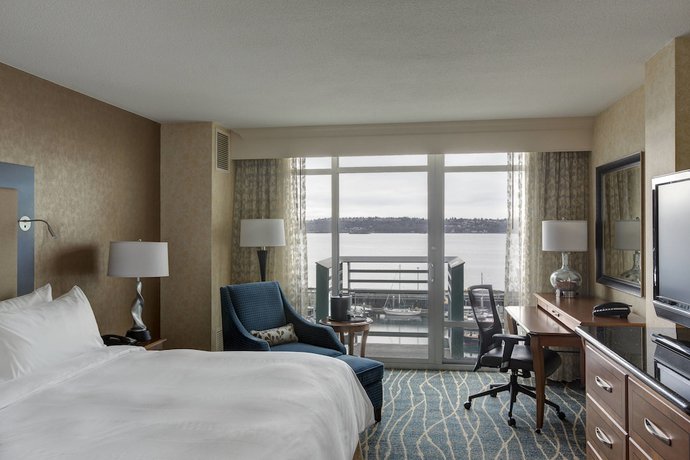 Imagen de la habitación del Hotel Seattle Marriott Waterfront. Foto 12