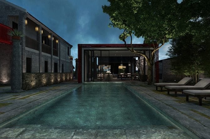 Imagen de la piscina del Hotel Seclusive Life In Landscape. Foto 19