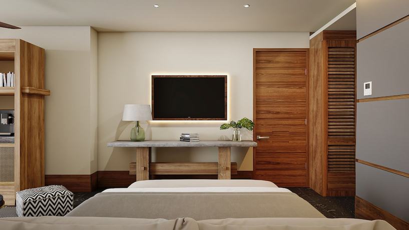 Imagen de la habitación del Hotel Secrets Impression Moxché. Foto 17