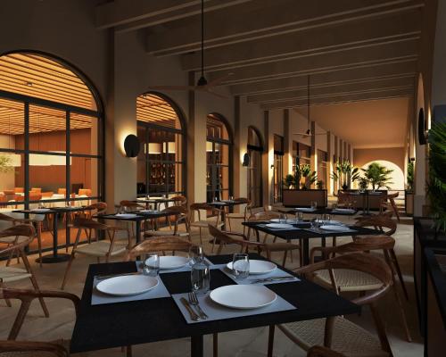 Imagen del bar/restaurante del Hotel Secrets Playa Esmeralda Resort & Spa. Foto 9