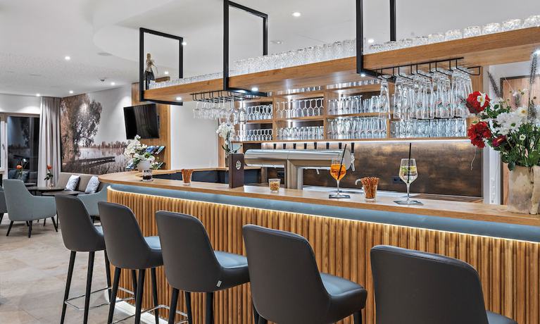 Imagen del bar/restaurante del Hotel Seeblick, Jepolding. Foto 6
