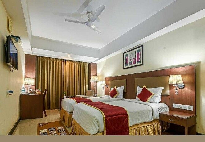 Imagen de la habitación del Hotel Seetal, Bhubaneswar. Foto 13