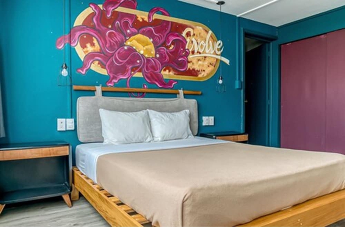 Imagen de la habitación del Hotel Selina Mexico City Downtown. Foto 2