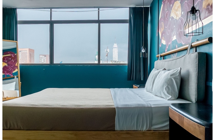 Imagen de la habitación del Hotel Selina Mexico City Downtown. Foto 3