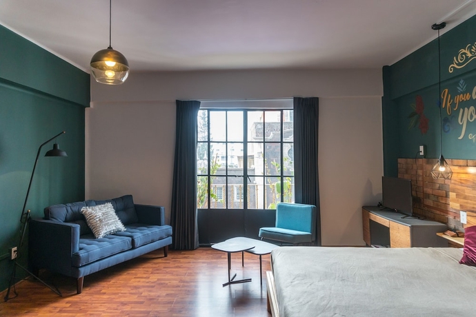 Imagen de la habitación del Hotel Selina Mexico City Downtown. Foto 4