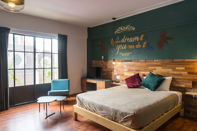 Imagen de la habitación del Hotel Selina Mexico City Downtown. Foto 5