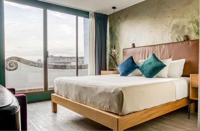 Imagen de la habitación del Hotel Selina Mexico City Downtown. Foto 10