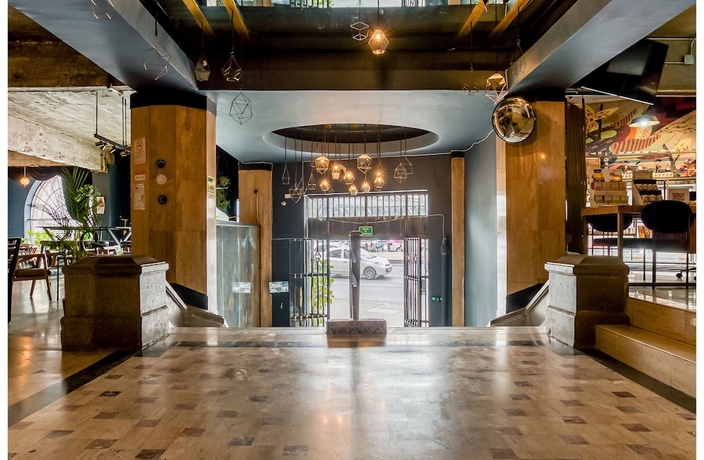 Imagen de los interiores del Hotel Selina Mexico City Downtown. Foto 17