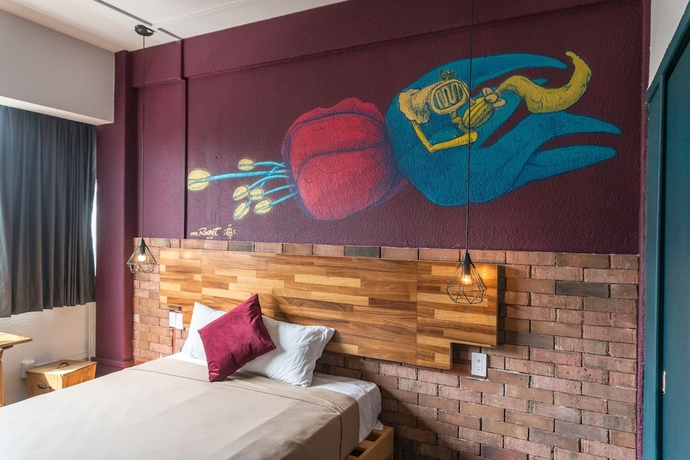 Imagen de la habitación del Hotel Selina Mexico City Downtown. Foto 13