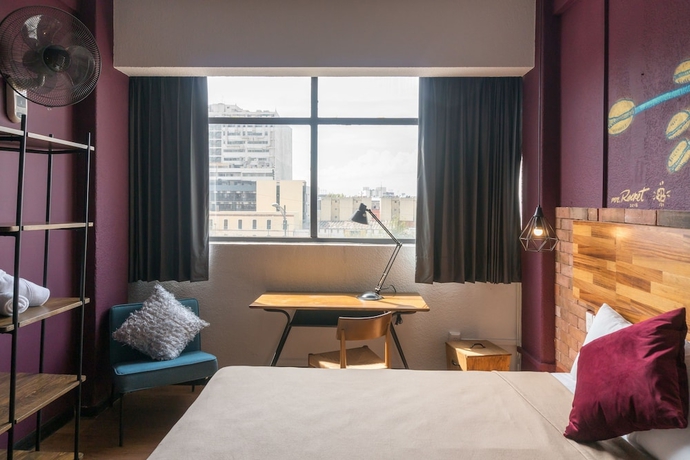 Imagen de la habitación del Hotel Selina Mexico City Downtown. Foto 14