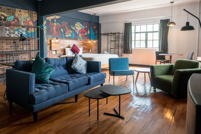 Imagen de la habitación del Hotel Selina Mexico City Downtown. Foto 15