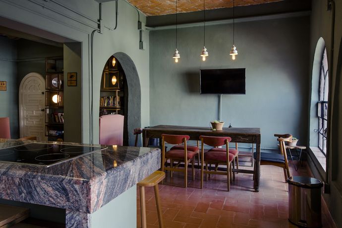 Imagen del bar/restaurante del Hotel Selina San Miguel de Allende. Foto 2