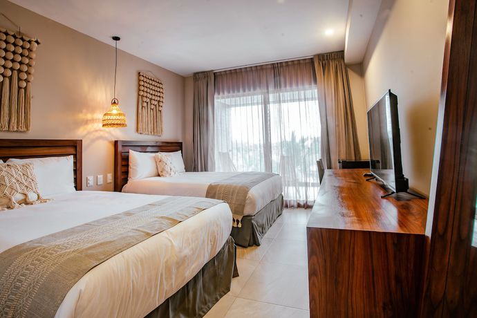 Imagen de la habitación del Hotel Selina Tulum Downtown. Foto 12