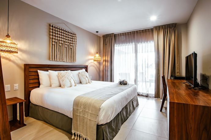 Imagen de la habitación del Hotel Selina Tulum Downtown. Foto 17