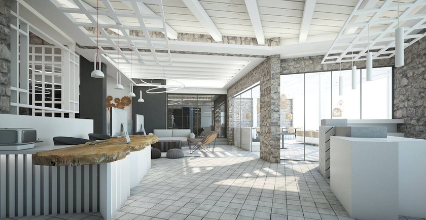 Imagen de los interiores del Hotel Semeli Coast Mykonos Curio Collection by Hilton. Foto 14