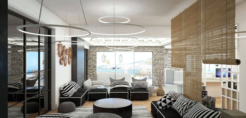 Imagen de los interiores del Hotel Semeli Coast Mykonos Curio Collection by Hilton. Foto 15