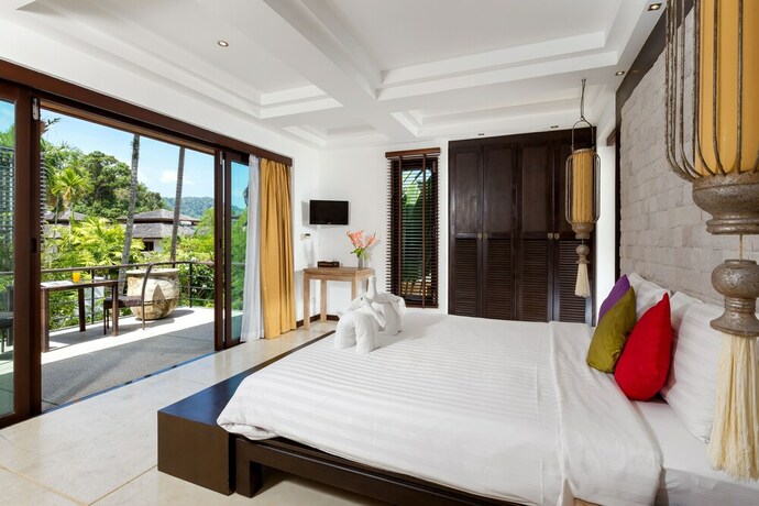 Imagen de la habitación del Hotel Sensive Hill Villas. Foto 16