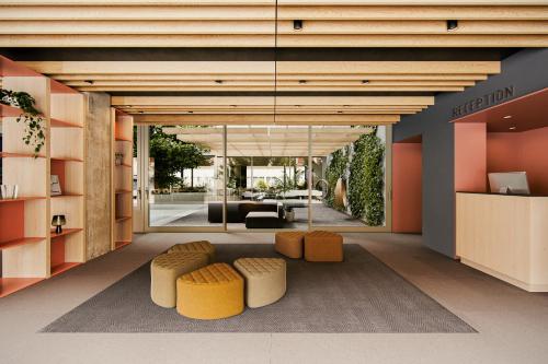 Imagen de los interiores del Hotel Sercotel Barcelona El Prat. Foto 12