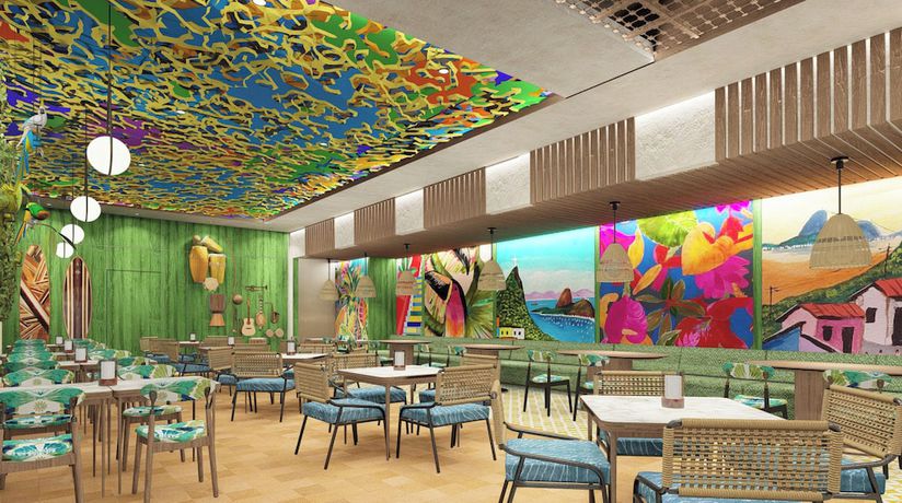 Imagen del bar/restaurante del Hotel Serenade Caribe Club Family Beach Resort. Foto 2