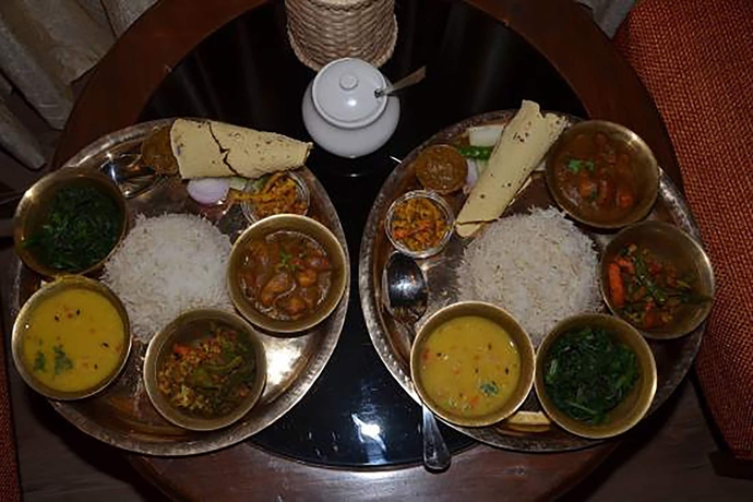 Imagen del bar/restaurante del Hotel Serene Resort, Nagarkot. Foto 9