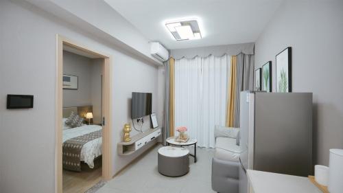 Imagen de la habitación del Hotel Serveyou International Apartment - Free Airport Pickup & Free Pazhou Complex shuttle bus & Fre. Foto 16