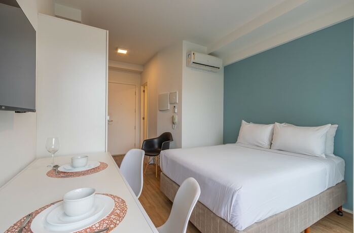 Imagen de la habitación del Hotel Setin Downtown Pra&ccedil;a da S&eacute; - Apto completo perto de estacao de metro no centro de SP. Foto 18