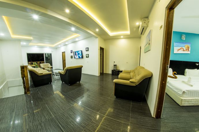 Imagen del bar/restaurante del Hotel Seven Corals. Foto 4