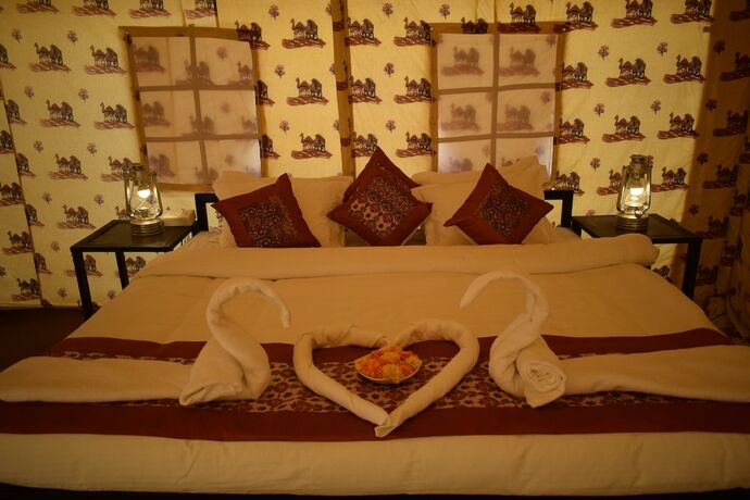 Imagen de la habitación del Hotel Seven Palms Desert Camp. Foto 18