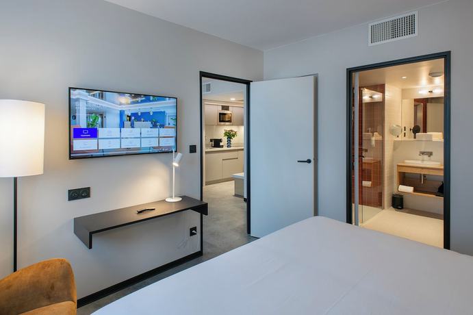 Imagen de la habitación del Hotel Sevenline Aparthotel Purpan Toulouse. Foto 6