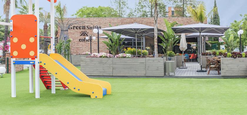 Imagen de los exteriores del Hotel Sevilla Green Suites. Foto 9