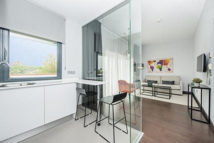 Imagen de los interiores del Hotel Sevilla Green Suites. Foto 15