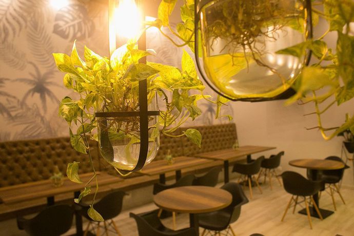 Imagen del bar/restaurante del Hotel Sexta Avenida Inn. Foto 4