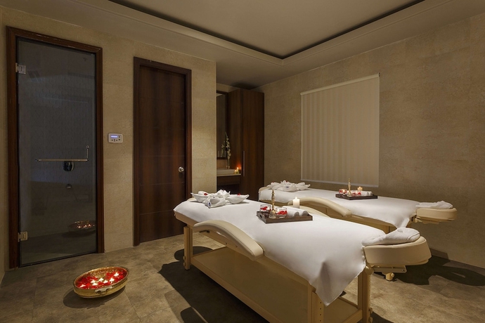 Imagen de la piscina del Hotel Seyfert Sarovar Premiere Dehradun. Foto 19