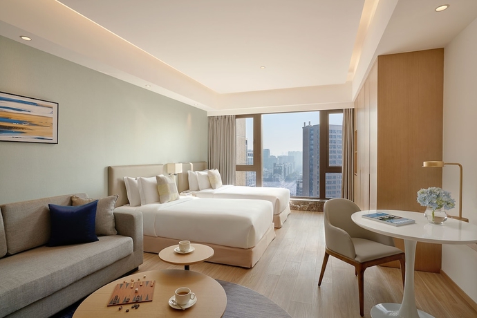 Imagen de la habitación del Hotel Shama Serviced Apartments Zijingang Hangzhou. Foto 14