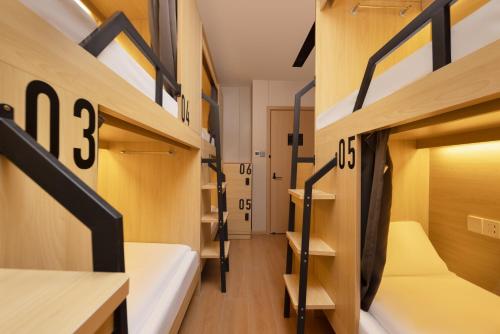 Imagen de la habitación del Hotel Shanghai Captain 5 Youth - Xinzhuang Metro Station. Foto 20