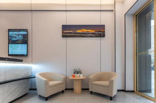 Imagen general del Hotel Shanghai Manhua-Provides free shuttle service to Disneyland. Foto 1