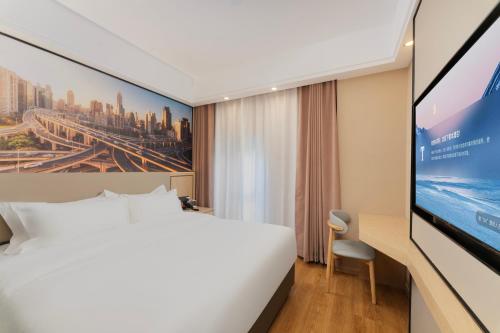 Imagen general del Hotel Shanghai Manhua-Provides free shuttle service to Disneyland. Foto 12