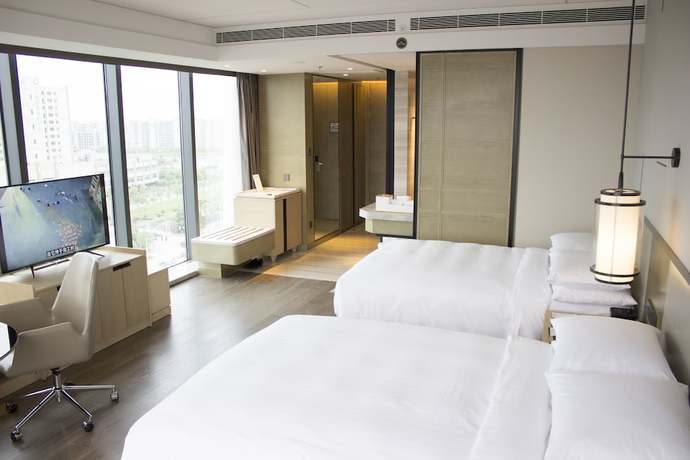 Imagen de la habitación del Hotel Shanghai Marriott Hotel Kangqiao. Foto 7