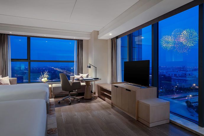 Imagen de la habitación del Hotel Shanghai Marriott Hotel Kangqiao. Foto 17