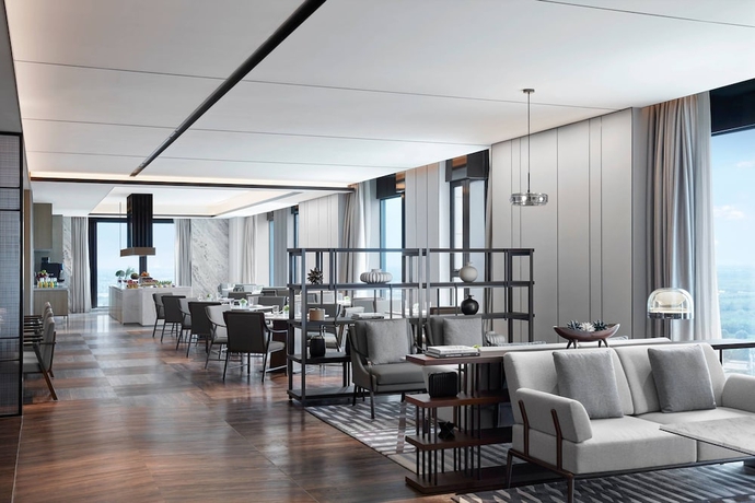 Imagen de la habitación del Hotel Shanghai Marriott Pudong South. Foto 8