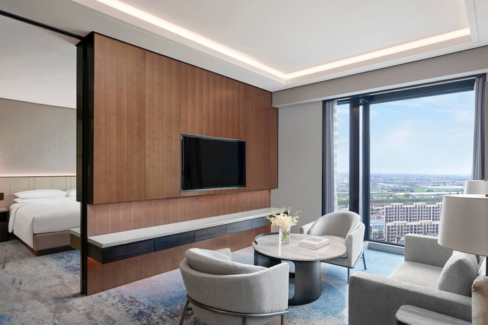 Imagen de la habitación del Hotel Shanghai Marriott Pudong South. Foto 9