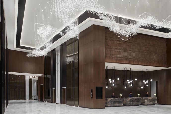 Imagen de los interiores del Hotel Shanghai Marriott Pudong South. Foto 18