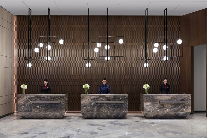Imagen de los interiores del Hotel Shanghai Marriott Pudong South. Foto 19