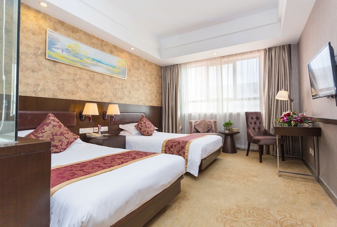 Imagen de la habitación del Hotel Shanghai Pudong Airport Yueshangju. Foto 9