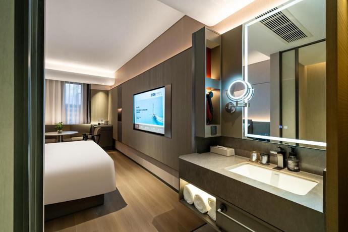Imagen de la habitación del Hotel Shanghai SK Lusso Hotel People's Square, Nanjing Road Walkway简奢酒店逅熙. Foto 3